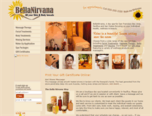 Tablet Screenshot of bellanirvana.com